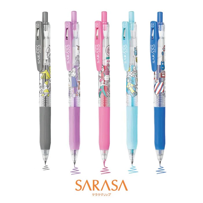 

Zebra Sarasa Petit Trip Milk Colors Gel Ink Pen 0.5mm Limited Edition