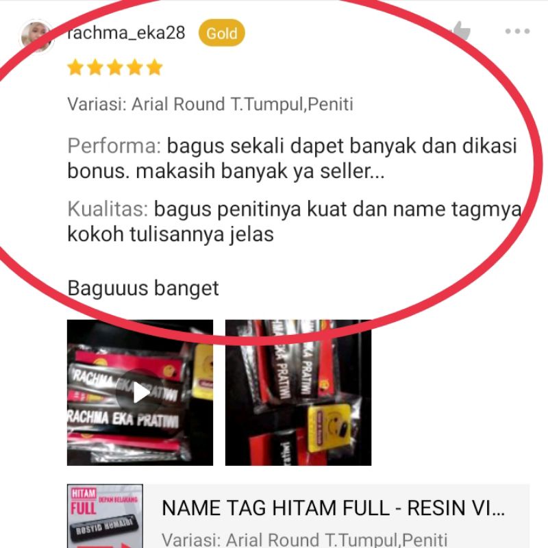 Kumpulan Review Bintang 5