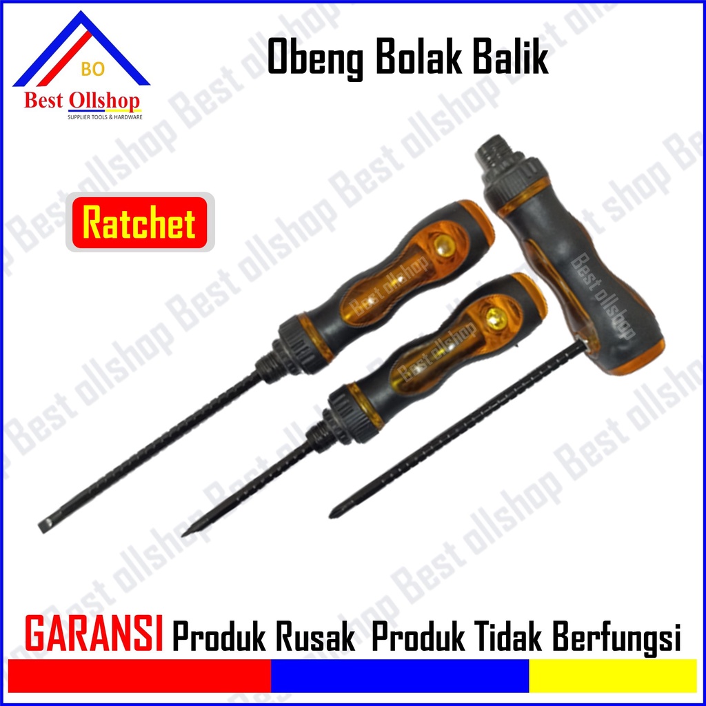 Termurah Obeng Bolak Balik Plus Min Transparan / Obeng Ratchet Rachet Bolak Balik Min Plus / Obeng Ratchet Rachet Multifungsi Serbaguna T Min Plus 2 Way