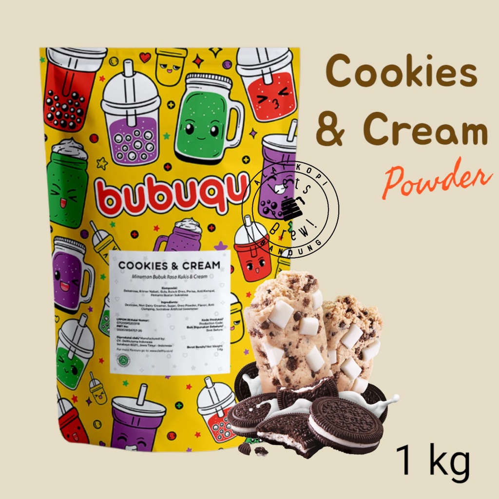 

Ay00! BUBUQU POWDER DRINK 1KG / BUBUQU BUBUK MINUMAN 1 KG