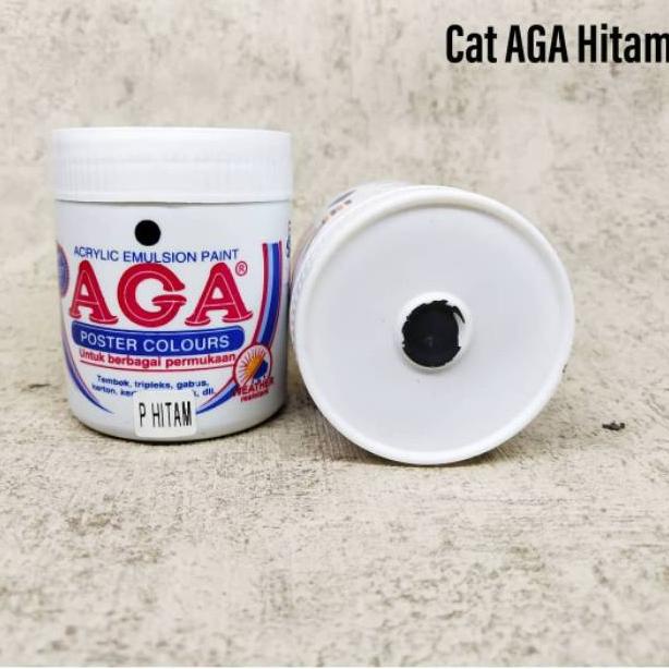 

[W-8]E ☛] CAT AGA / CAT ACRYLIC (WARNA HITAM / PUTIH)-trending