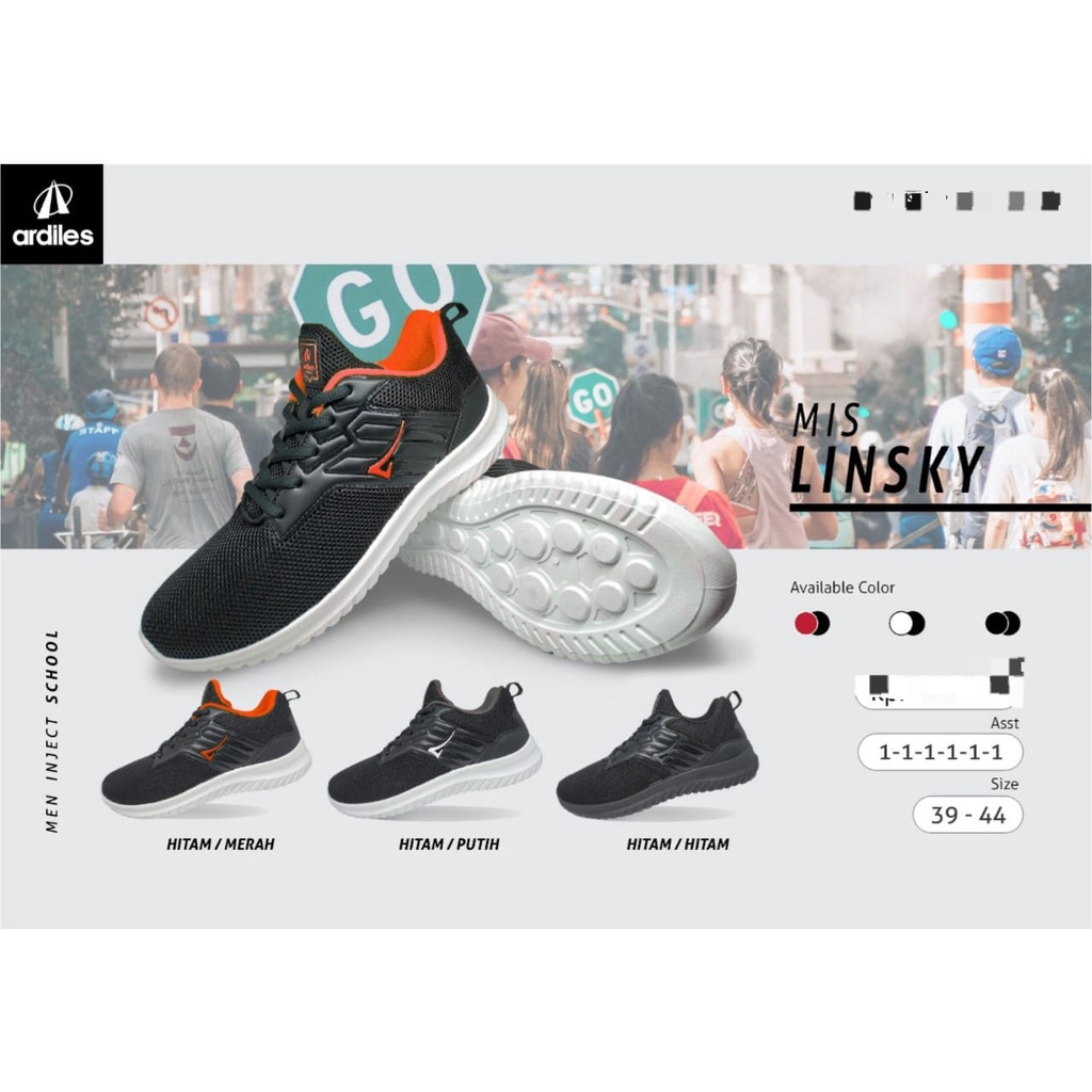 Sepatu Ardiles Pria MIS-LINSKY