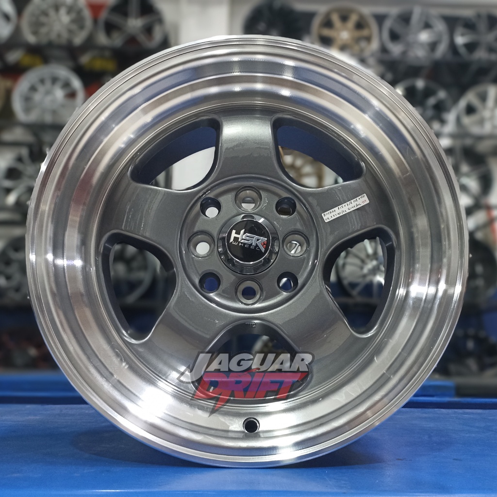 Jual Velg Mobil Ring 15 Celong Hsr Brisket R15 Lebar 7 8 Baut 4X100 4X114 3 Offset 40 33