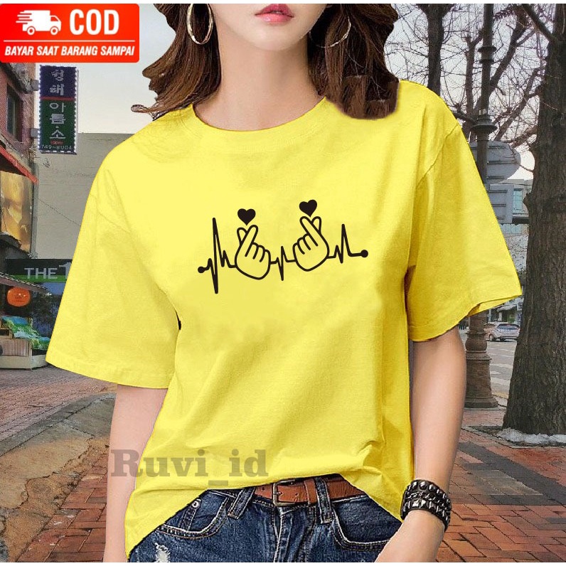 Ruvi_id-KAOS KOREA / BELI 3 GRATIS HEADSET EXTRA BAS / KAOS SARANGHAE HITS / KAOS WANITA / KAOS WANITA KOREAN STYLE / KAOS DISTRO / ATASAN REMAJA / KAOS OBLONG / T-SHIRT / KAOS IMPORT / BAHAN KATUN / KAOS TERLARIS / ATASAN KEKINIAN / ATASAN MURAH