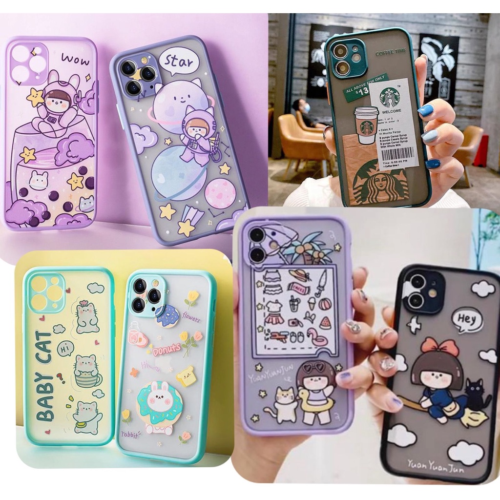 FM Casing HP for Oppo A15 A15s A16 A1K A31 A33 A37 NEO 9 A3S A5 A9 2020 A52 A54 A5S A74 RENO 4 4F 5 5F 6 5G