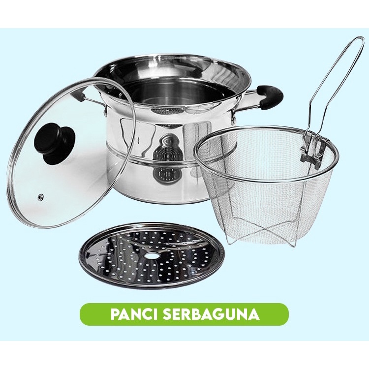 PANCI KENTANG KENTUCKY 3 IN 1 MULTYFUNGSI DEEP FRYING ..
