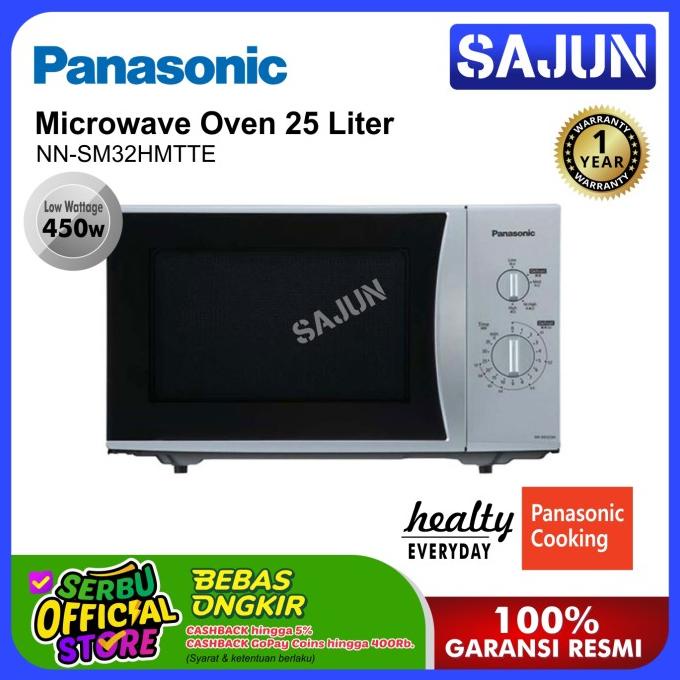Panasonic Microwave Oven 25 Liter NN-SM32HMTTE Low Watt