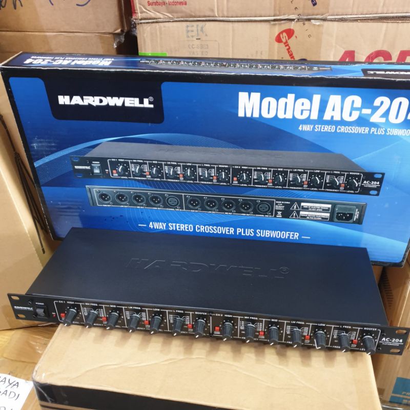 crossover 4 way Hardwell ac 204