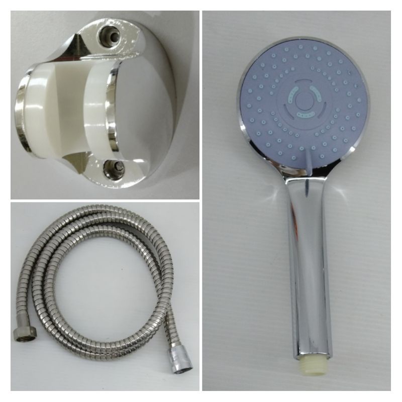 PAKET HEMAT HAND SHOWER+BRACKET+SELANG 150CM