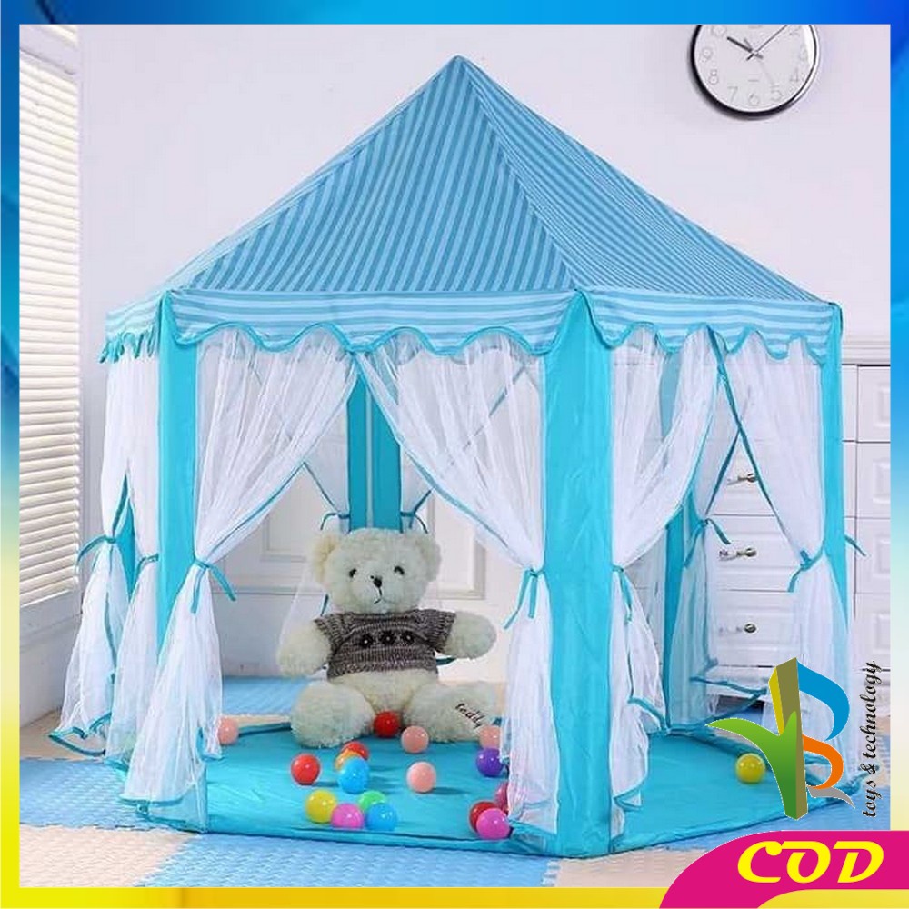 RB-M130 Tenda Mainan Anak Tenda Princess Model Rumah Tenda Castle Anak Mainan Rumah Rumahan Anak