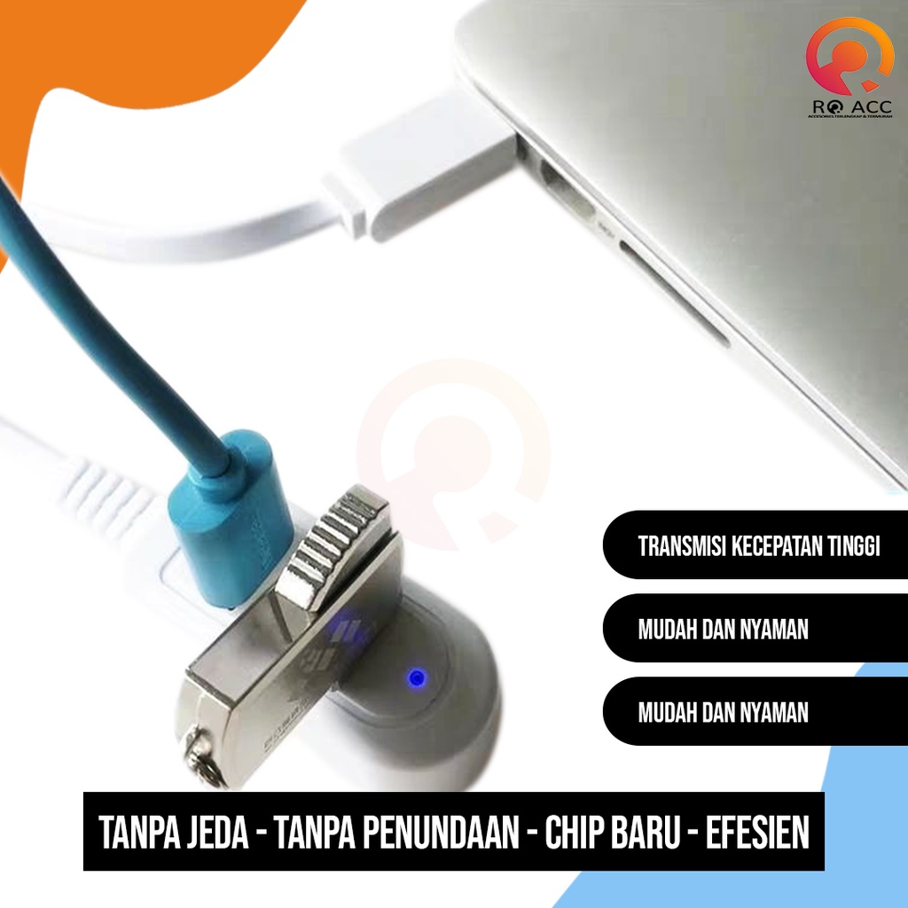 [RO ACC] NVN-U1 KABEL USB CHARGER 3 IN 1 / PENYAMBUNG USB CHARGER SLOT 2A