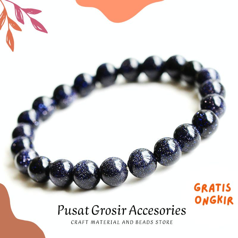 Gelang Batu Goldsand stone Batu pasir emas Untuk Wanita