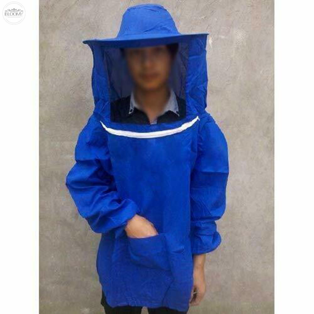 Beekeeper Suit Ventilated Blue 1pc Multi-function Comfortable Beekeeping