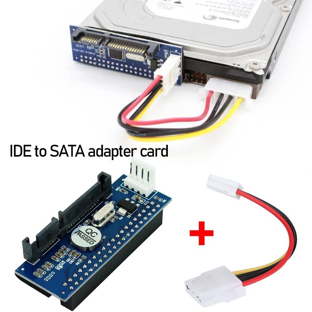 Top IDE to SATA Mother Board 3.5 inch HDD Kabel Data Konektor SATA