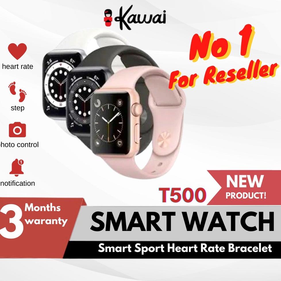 HOT SALES ㆅ (Ori Bergaransi) iKawai Smartwatch T500 / T500+MAX /i7 Pro Max Series 7 Jam Tangan Smart