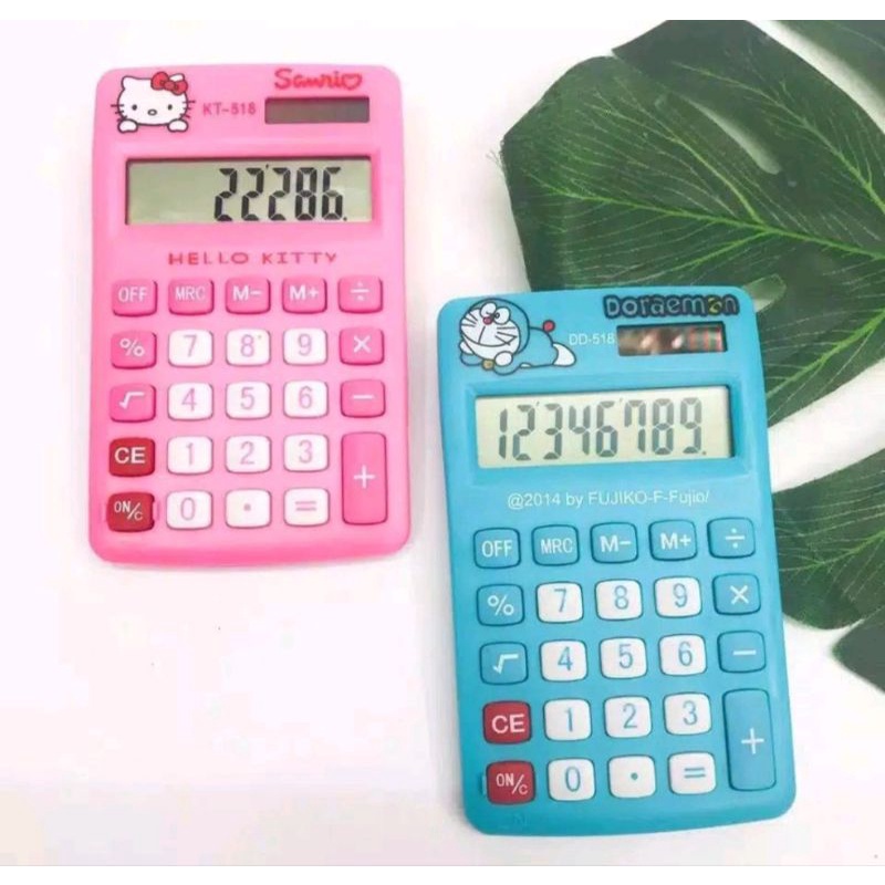 KALKULATOR KARAKTER CALCULATOR MINI KARAKTER 11 DIGIT