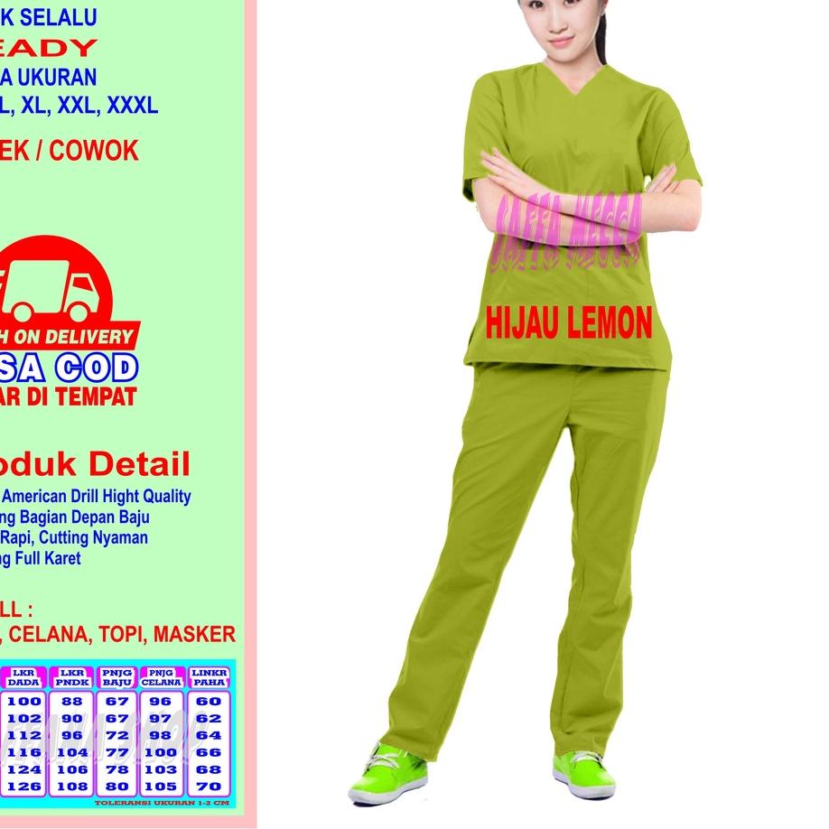 9.9 BRANDS FESTIVAL Baju Oka COD  Scrub Perawat  Baju Jaga   Baju Oka   Baju OK   Baju Perawat  Pria