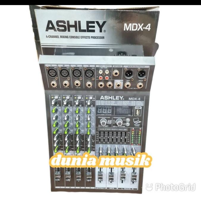 Mixer Audio Ashley Mdx4 Mdx 4 Serie-Mdx Original