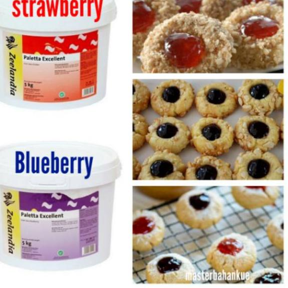 

な Paletta selai strawberry / blueberry 500gr ⇡