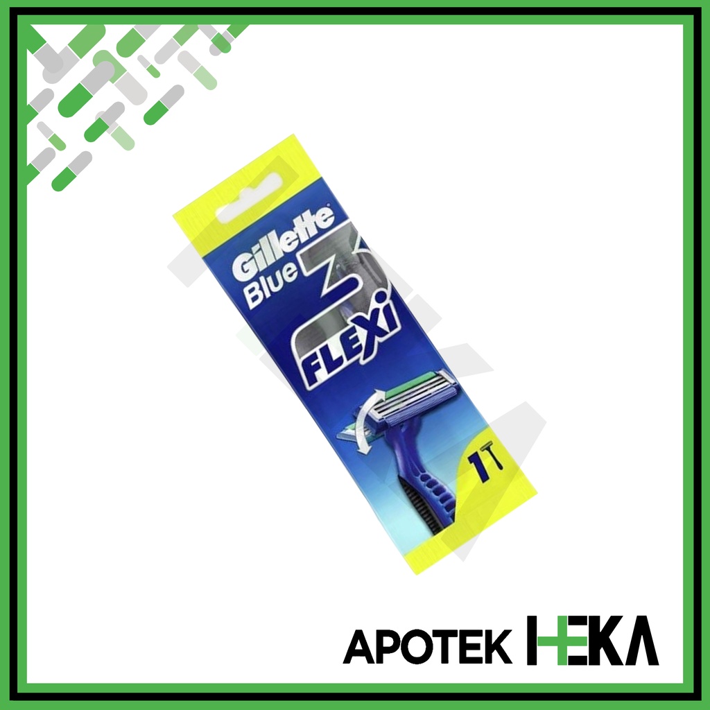 Gillette Blue III isi 1 - Pisau Cukur Alat Cukur Pria (SEMARANG)