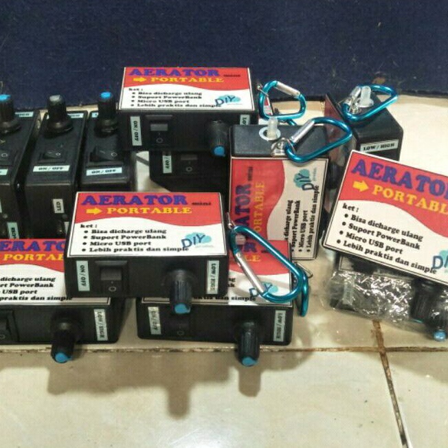 Air pump 3v dc Aerator cas Airator Baterai Mesin Pompa Udara Portable rakitan