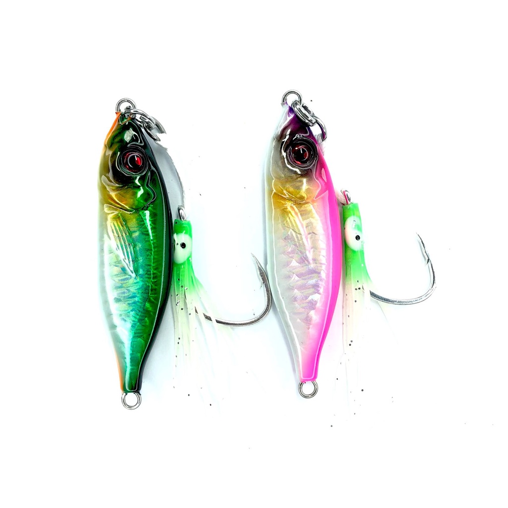 Umpan Metal Jig Little Jack 100 Gram GID + Assist 3/0