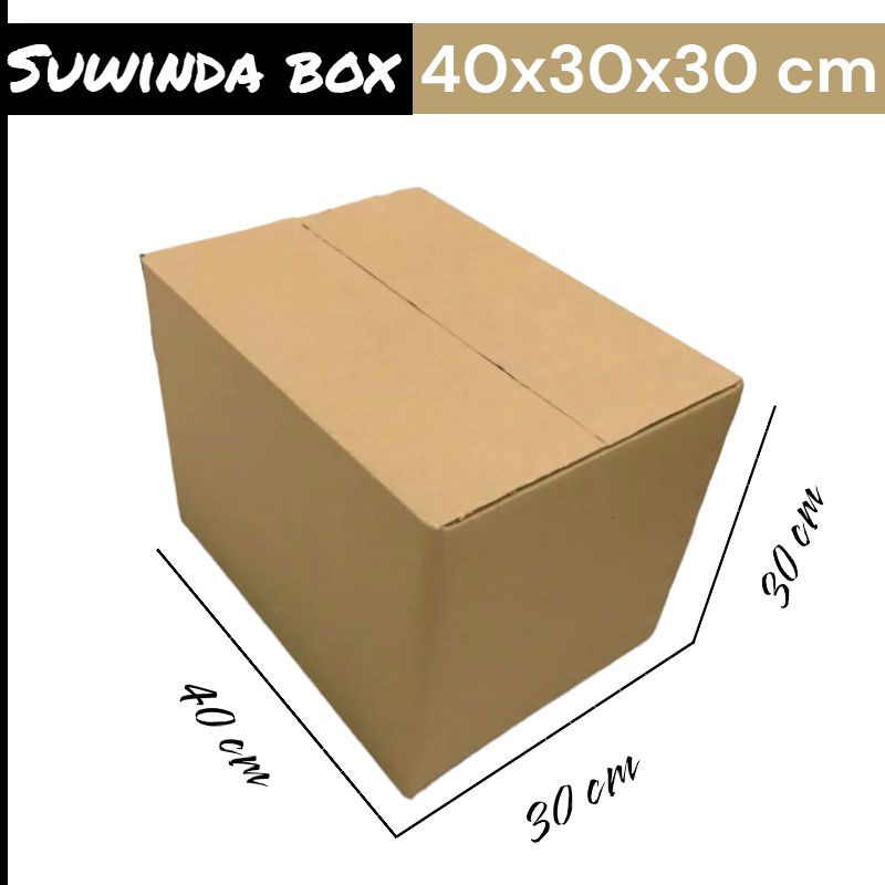

kardus besar uk.40x30x30 cm untuk packing barang/pindahan,dll
