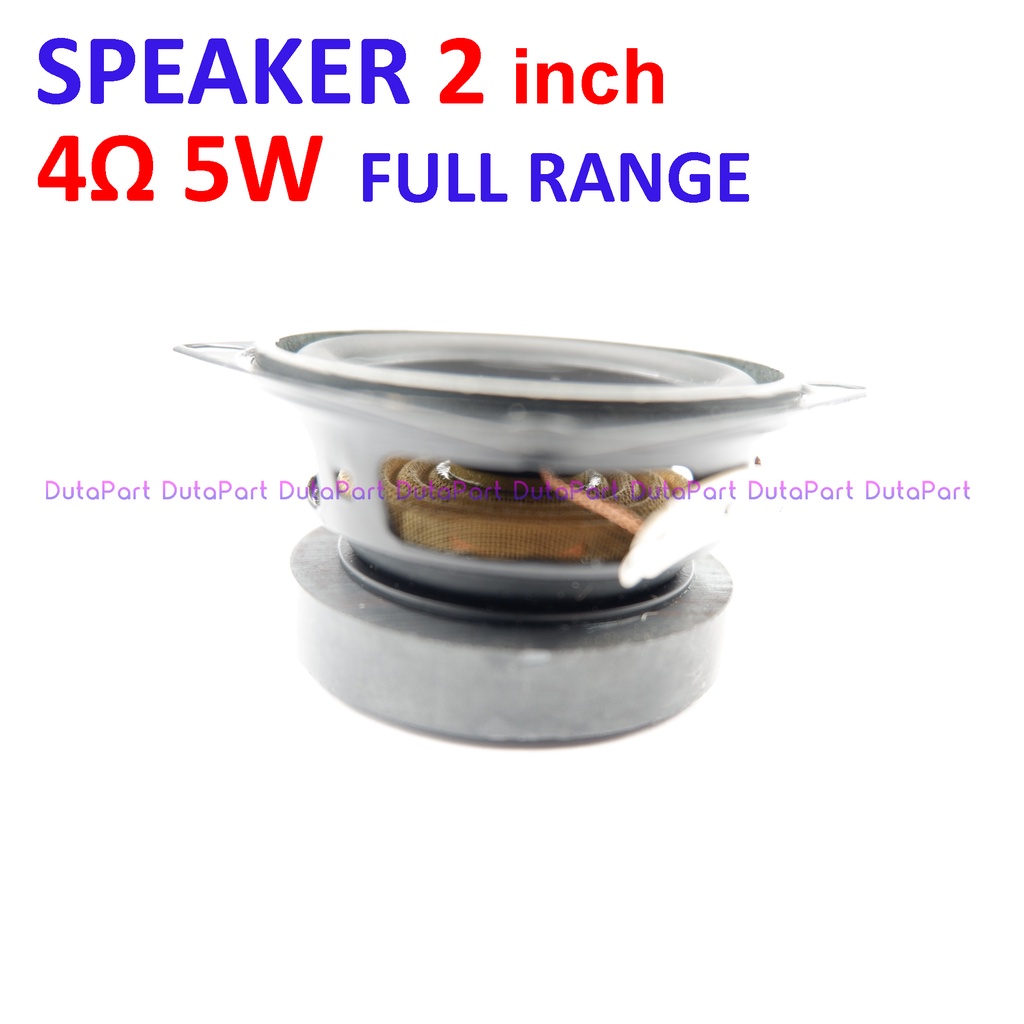 Speaker 2 inch 4 ohm 5 watt Full Range Audio Loudspeaker Full Black