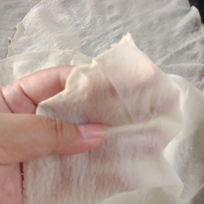 

Di⚡kon !! Kulit Lumpia "Mekar Jaya" 18 cm / Homemade / Kulit Lumpia Finna