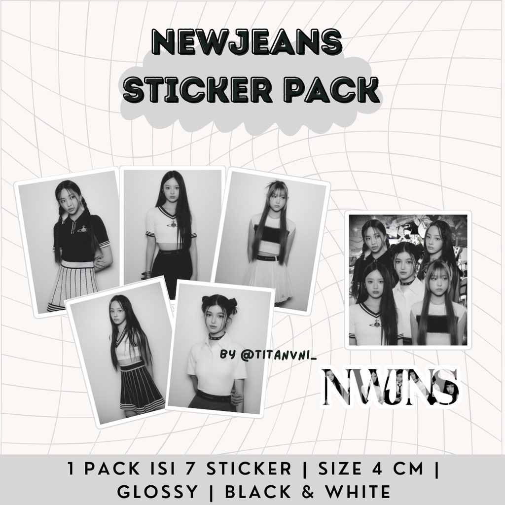 

NEWJEANS STICKER PACK