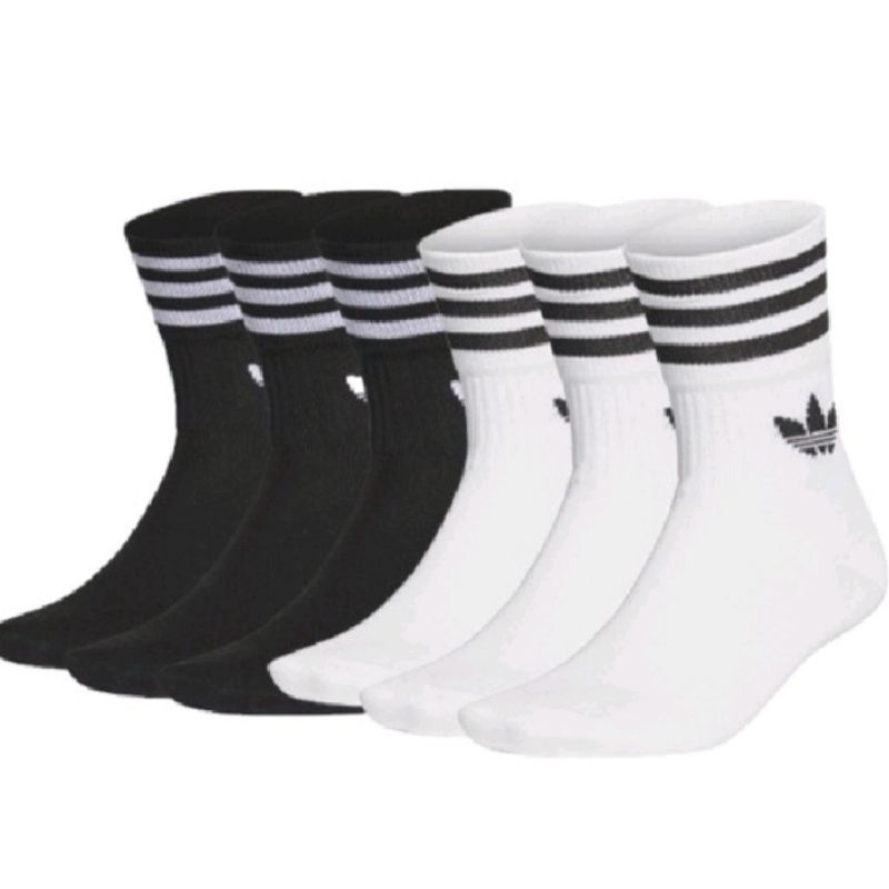 Kaos Kaki Adidas Garis Oldschool Pendek Panjang Sebetis Sport Socks Olahraga Sepak Bola Futsal Runni