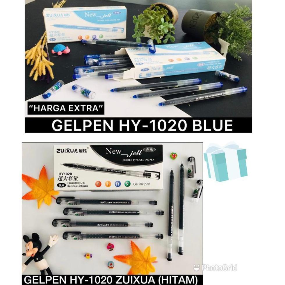 

(Seri-T57S») Zuixua Pulpen Gel / PEN GEL New Jell Pulpen 0.4mm ISI 12 banyak diminati