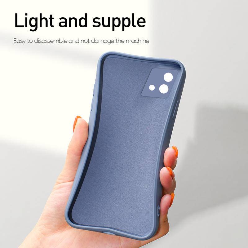 Casing Silikon Cair Persegi Original Mewah Untuk OPPO Realme C11 C20 2021tahan Guncangan Lembut Phone Cover Shell