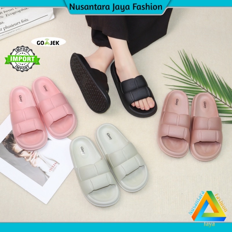 Sandal Selop Wanita Kekinian Terbaru 6668