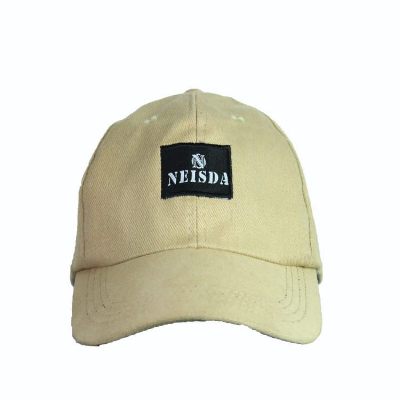 Topi Baseball pria Neisda original premium krem casual sport