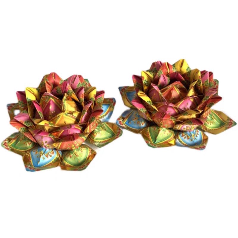 kertas sembahyang 9 warna ( teratai kristal/crystal lotus)