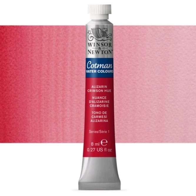 

COTMAN WATERCOLOUR 8 ML ALIZARIN CRIMSON HUE WINSOR & NEWTON