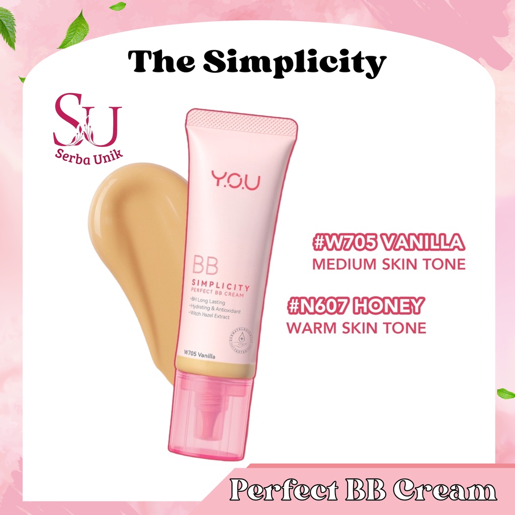 Kosmetik You The Simplicity Perfect Glow BB Cream / Alas Bedak You