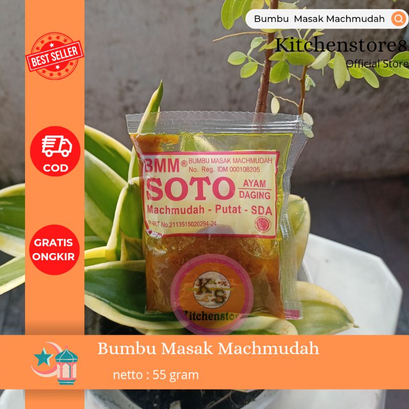 

Bumbu Masak Machmudah BMM Soto 50gr