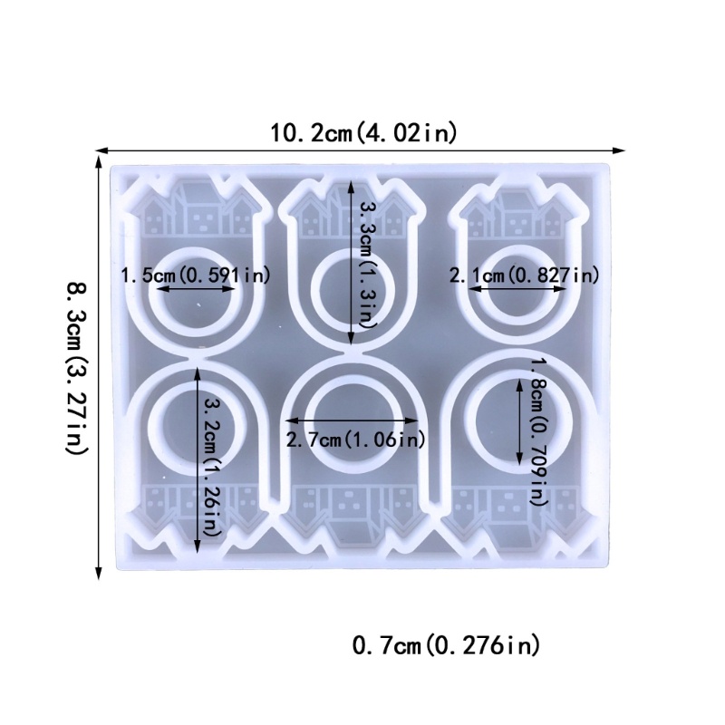 Siy Cincin Cetakan Silikon Untuk Resin Perhiasan Casting Silicone Moulds Making DIY Rings