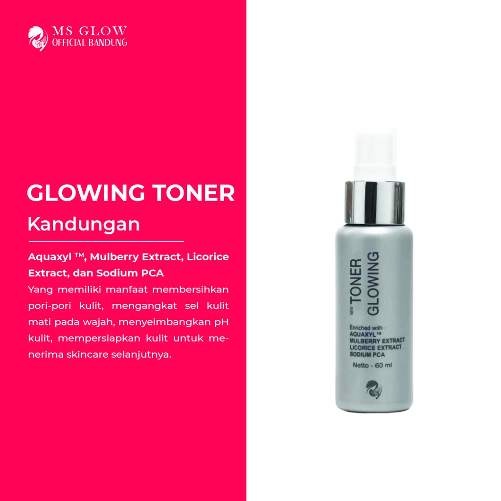MS Glow Toner Glowing / Toner Glowing Ms Glow