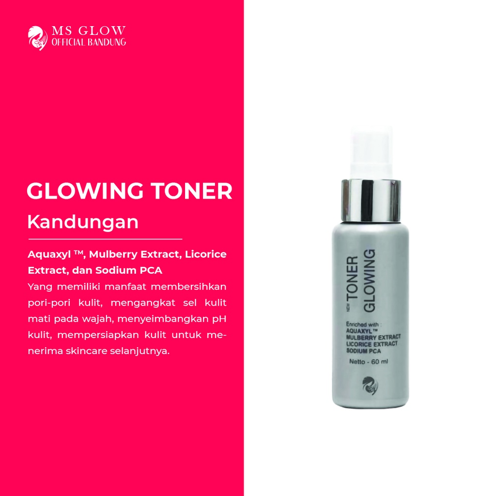 MS Glow Toner Glowing / Toner Glowing Ms Glow