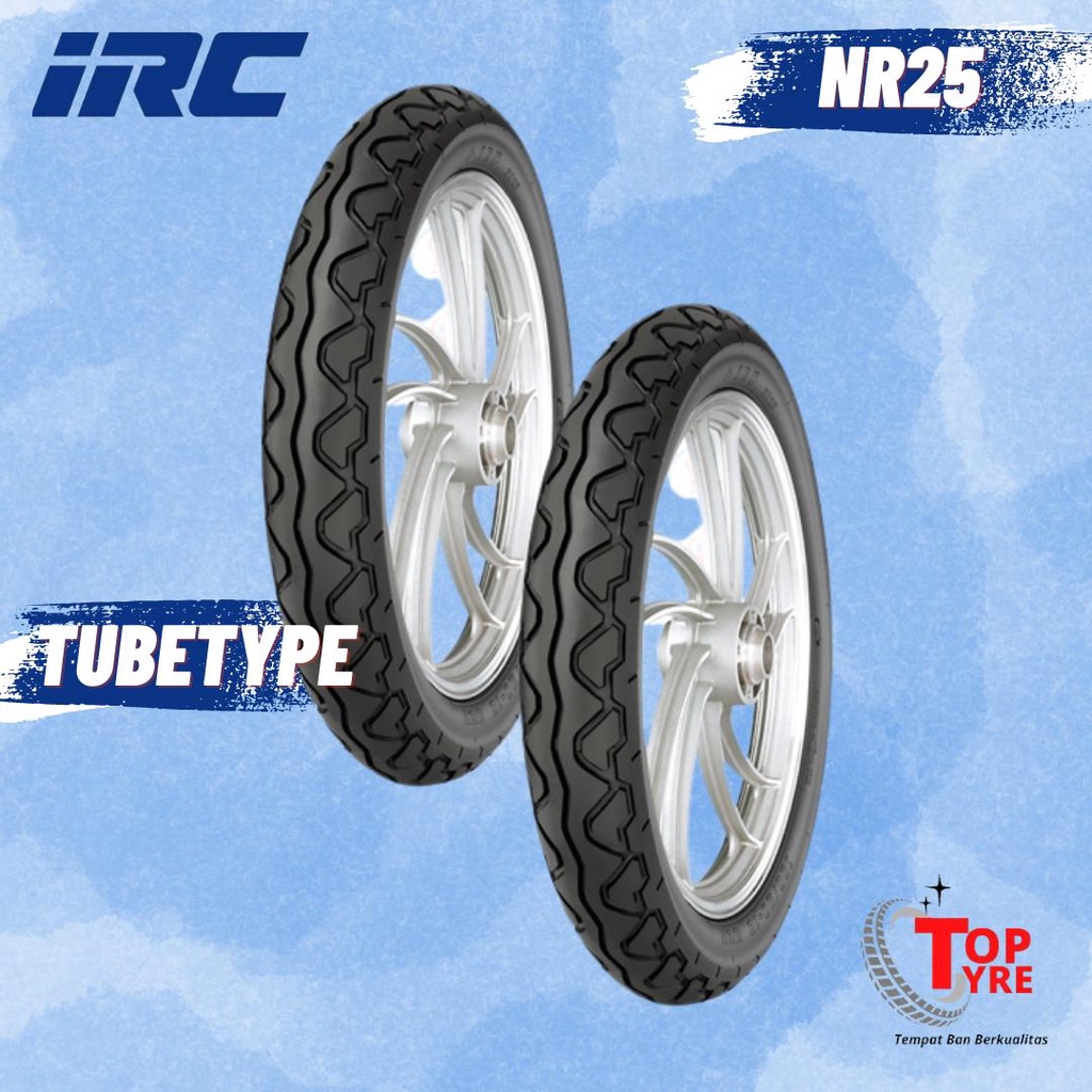 BAN MOTOR STANDAR RING 18 // IRC NR25 2.75-18 & 3.00-18 TUBETYPE // BAN MOTOR RX-KING (SEPASANG)