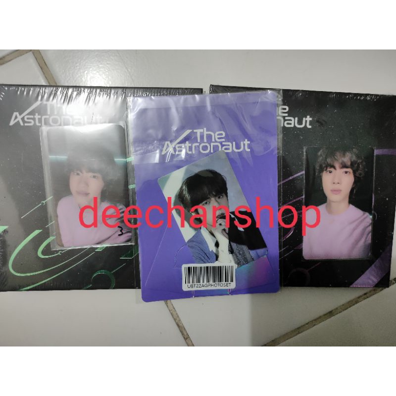 READY STOK OFFICIAL SEALED JIN ALBUM ASTRONAUT PC LD Lucky draw PWS SW POB WEVERSE