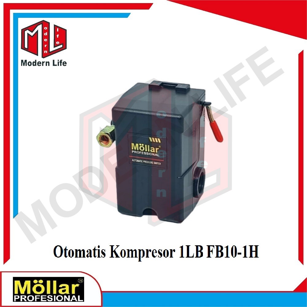 MOLLAR FB10-1H Otomatis Kompresor Pressure Switch 1 Lubang 1/4&quot;inch