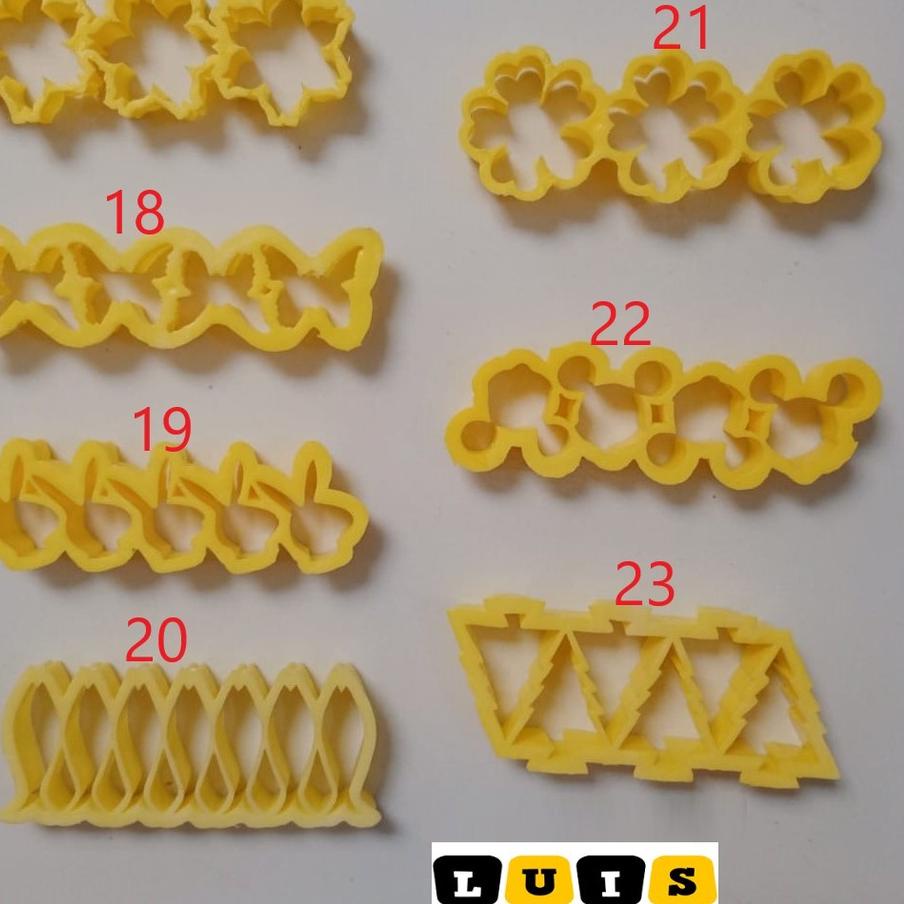 

¤ Cutter cookies cetakan kue semprit nastar kastengel bahan plastik ☈