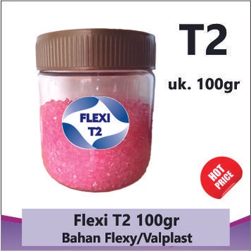 Bahan Flexi Valplast 100gr / Lab GigiFlexi T2 100gr
