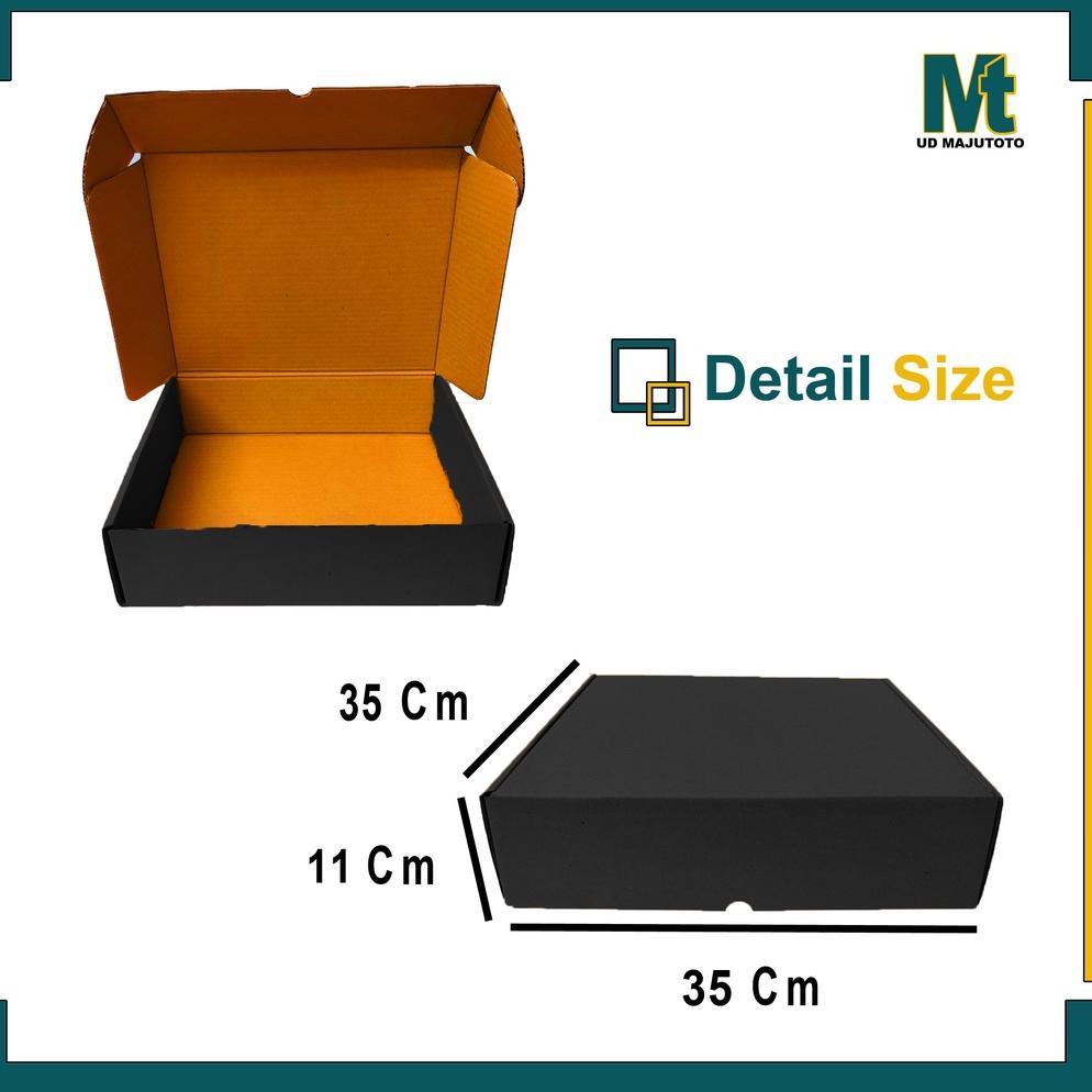 

㊟ Box 35x35x11 LS(Lipat Samping)/Box Hampers/Kardus Polos/Box Kado/Kardus Besar ➮