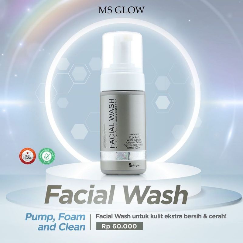 FACIAL WASH MS GLOW ORI