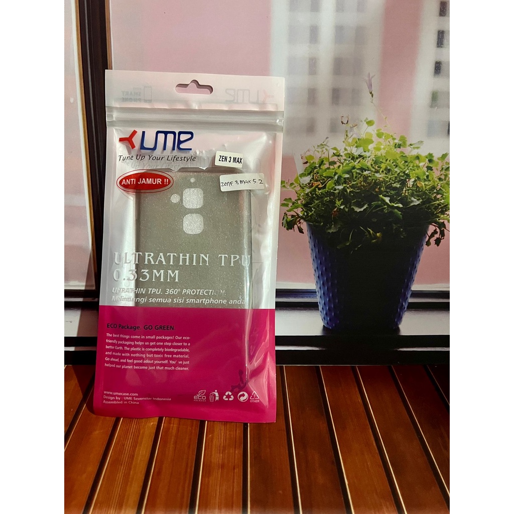 ASUS ZENFONE 3 MAX 5.2 UME CLEAR CASE TPU 0.33 MM